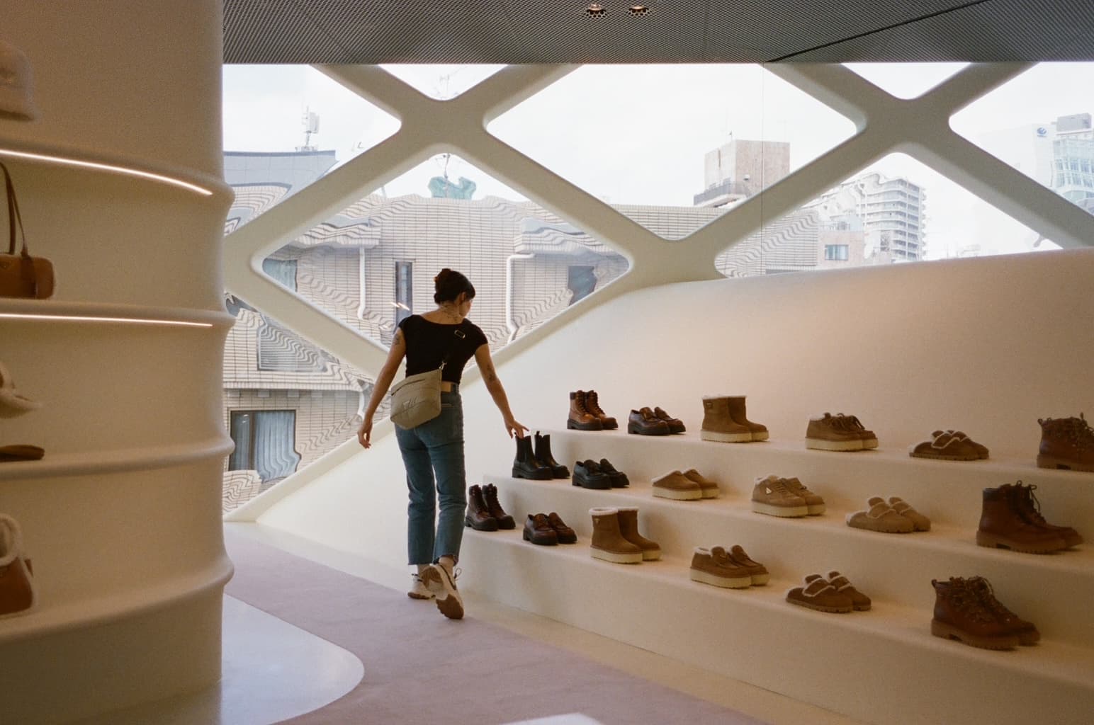 Grace in a store