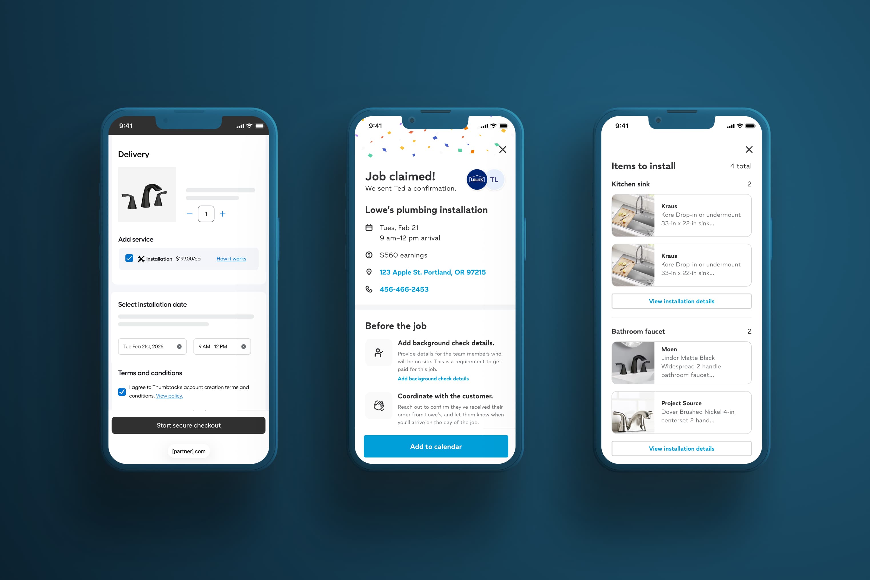 Integrated retail checkout experience